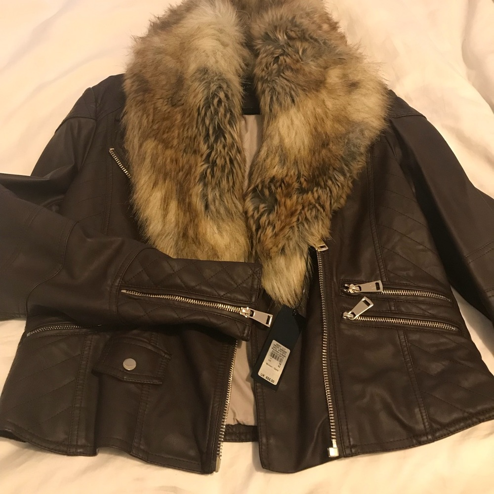 ASOS Moto Brown Jacket